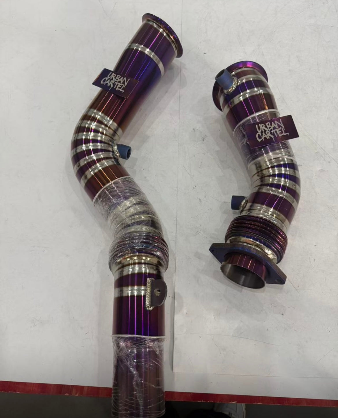 3.” BMW titanium downpipe. Can choose your color .2014 + S55 F80 F82 M3 M4 &nbsp;2014+