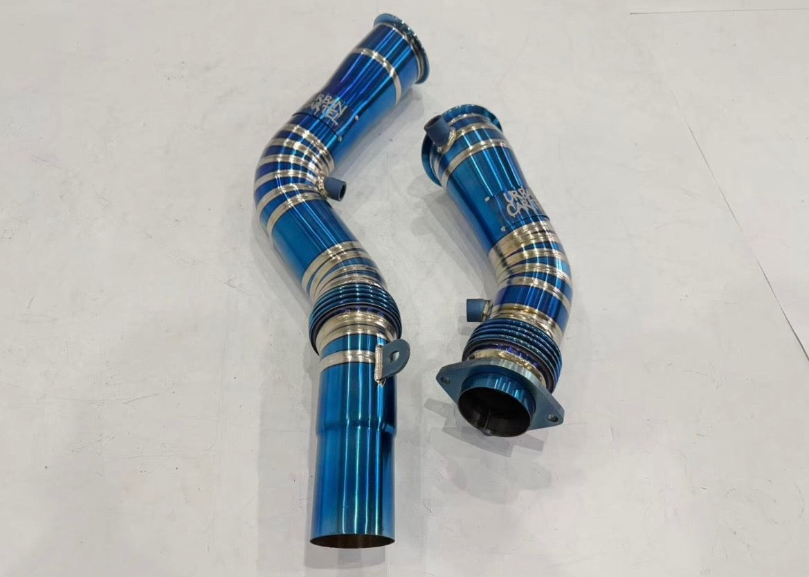 3.” BMW titanium downpipe. Can choose your color .2014 + S55 F80 F82 M3 M4 &nbsp;2014+