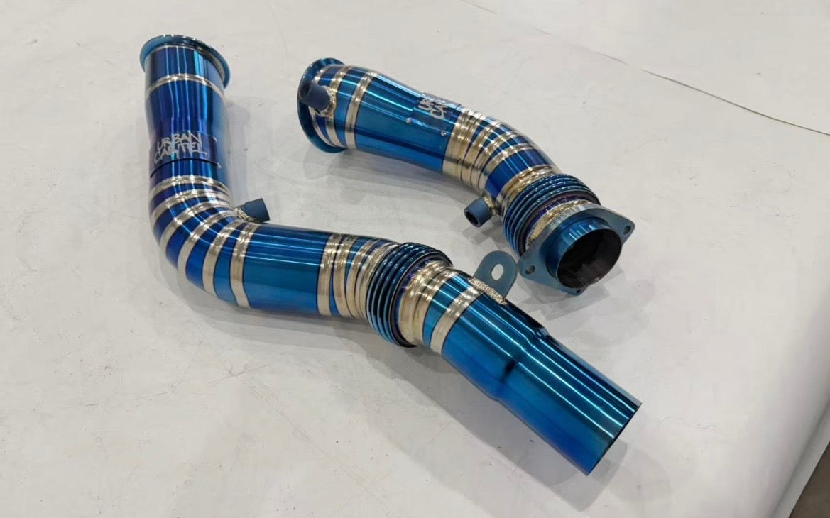 3.” BMW titanium downpipe. Can choose your color .2014 + S55 F80 F82 M3 M4 &nbsp;2014+