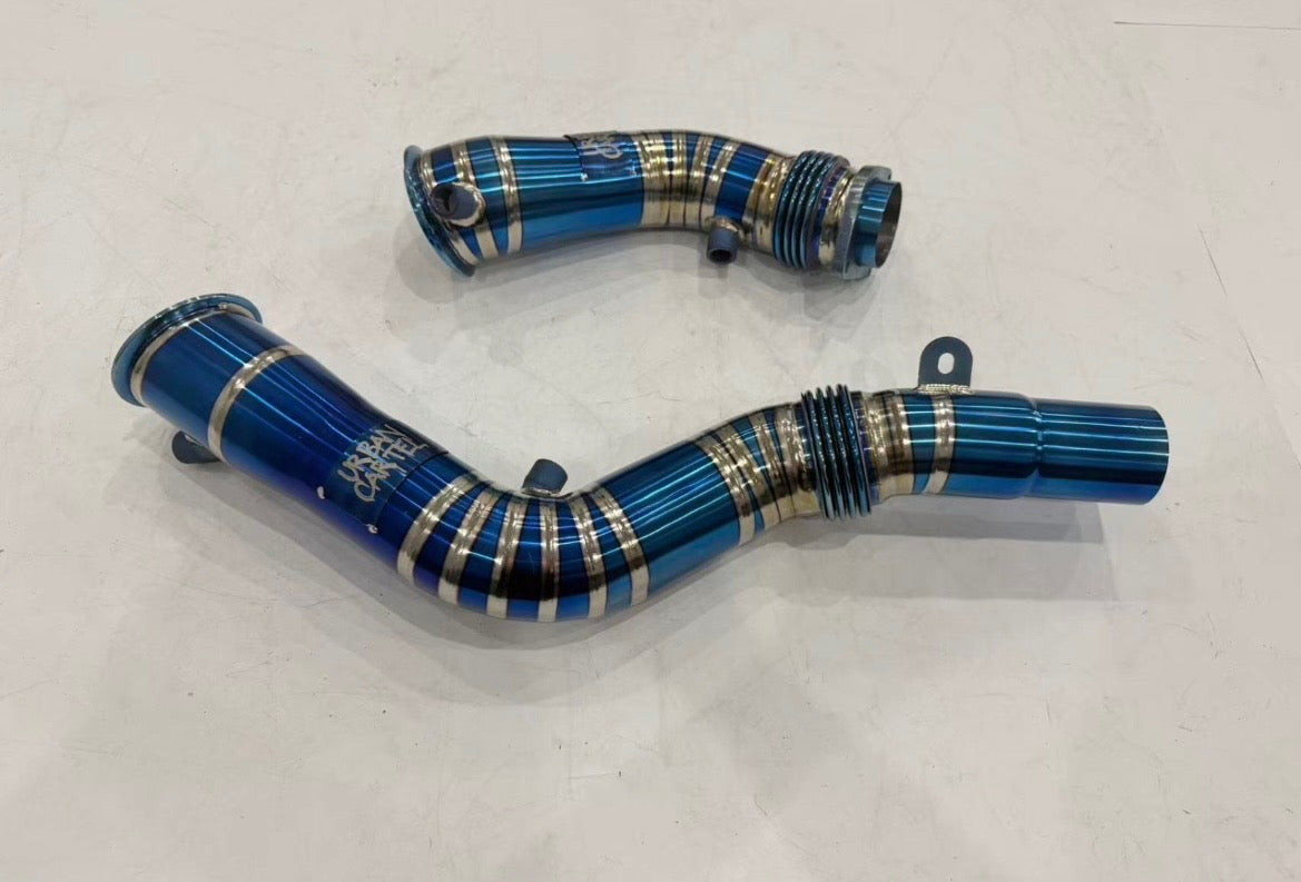 3.” BMW titanium downpipe. Can choose your color .2014 + S55 F80 F82 M3 M4 &nbsp;2014+
