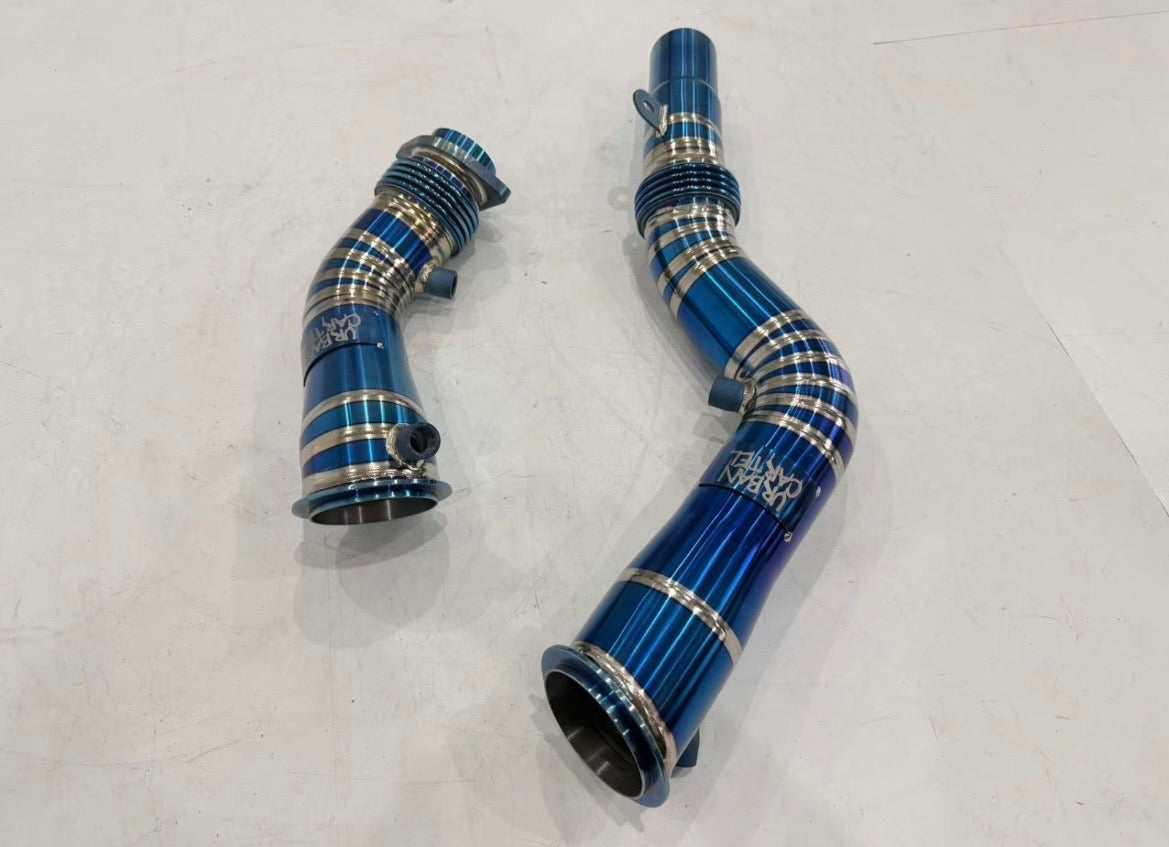 3.” BMW titanium downpipe. Can choose your color .2014 + S55 F80 F82 M3 M4 &nbsp;2014+