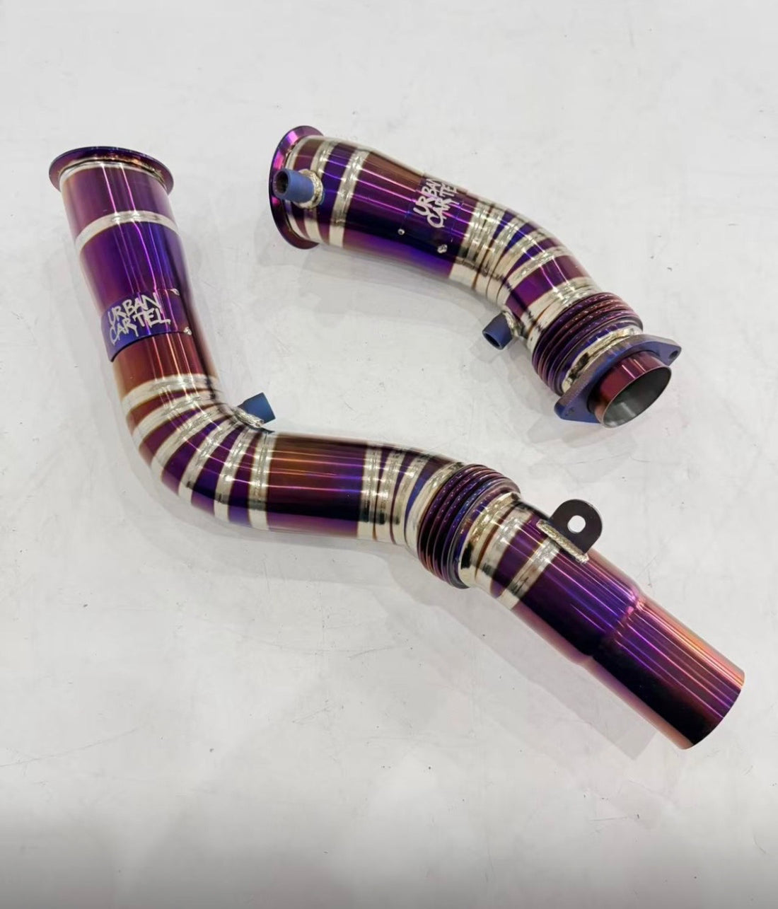 3.” BMW titanium downpipe. Can choose your color .2014 + S55 F80 F82 M3 M4 &nbsp;2014+