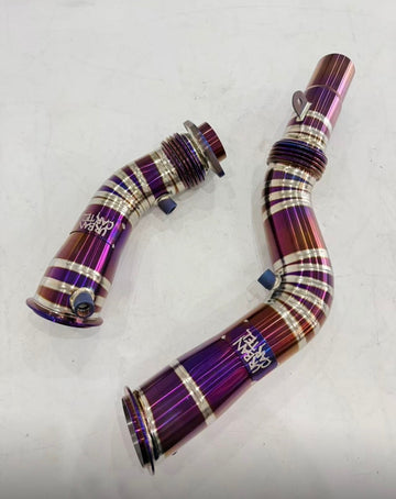 3.” BMW titanium downpipe. Can choose your color .2014 + S55 F80 F82 M3 M4 &nbsp;2014+